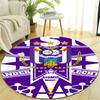 Personalized Anderlecht Round Chair Office Rug - Perfect for Mat, Office Chair & More - Ideal Gift for Birthdays and Holidays
