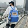 Schoolbag New Lightweight and Simple Couple Backpack Large Capacity Sports Wear-resistant Backpack Junior High School Student Trendy Cool Student