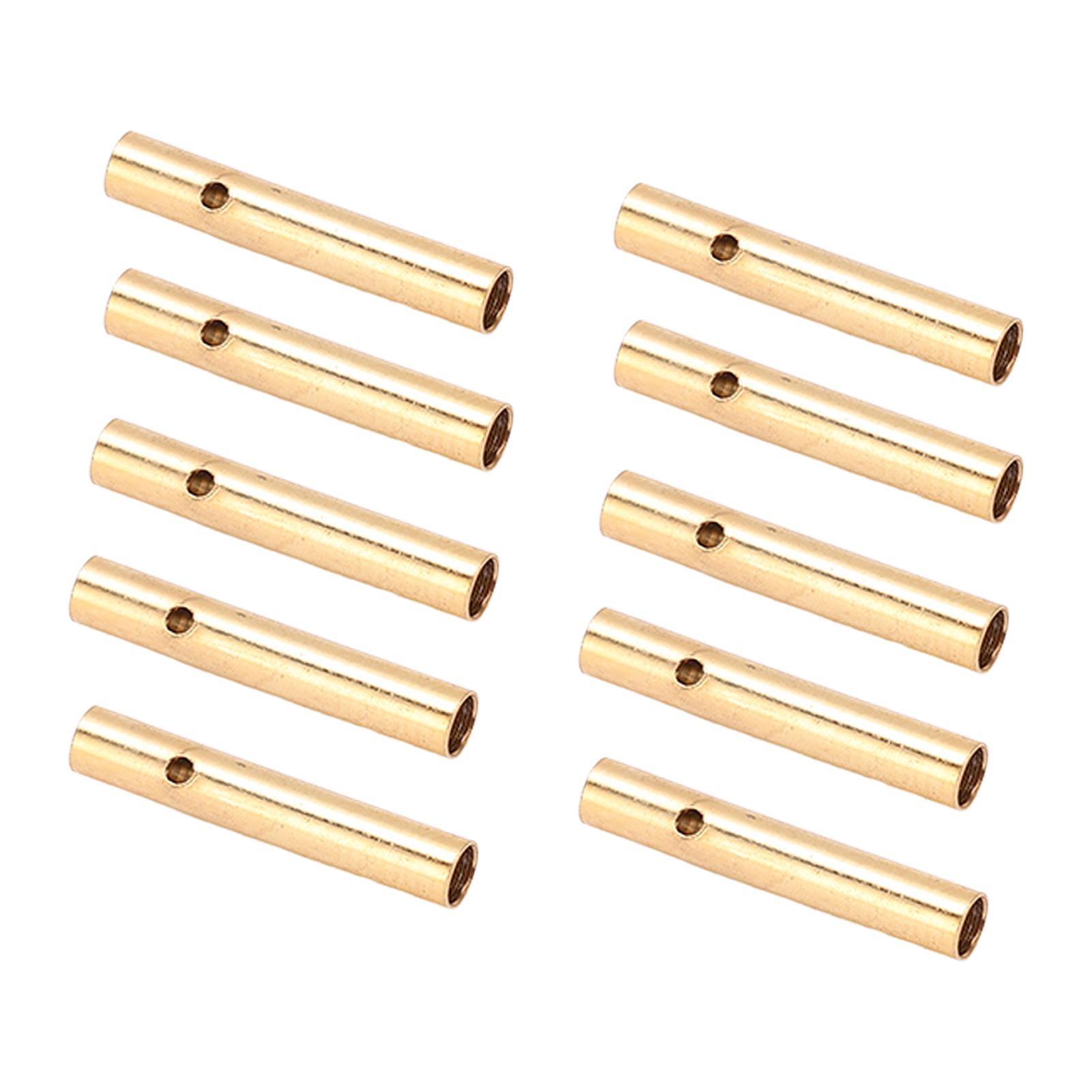 

10 Pcs Female Banana Plugs 2.0mm Nickel Plated Female Banana Connectors Plugs for DIY RC Battery