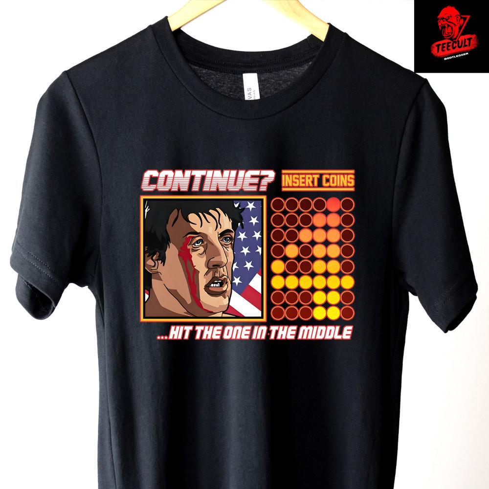 

Rocky Baloa Gamer Cult Film Character Tee Unisex Cotton TShirt S–3XL Unisex T-Shirt M