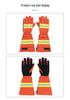 Extended Flame Retardant Heat-Insulating Five-Finger Forest Firefighting Gloves