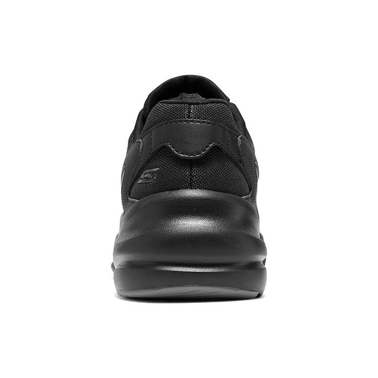 Skechers DLites Wave Deep Retro Trendy Casual Fashion Comfortable Low-Top Dad Shoes Women Sneaker Black 117362-BBK