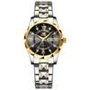 Women's Watch Quartz Commuting Stylish Calendar Day Date Round Face 30mm Diameter Stainless Steel Japanese Movement Diamond Index Daily Waterproof