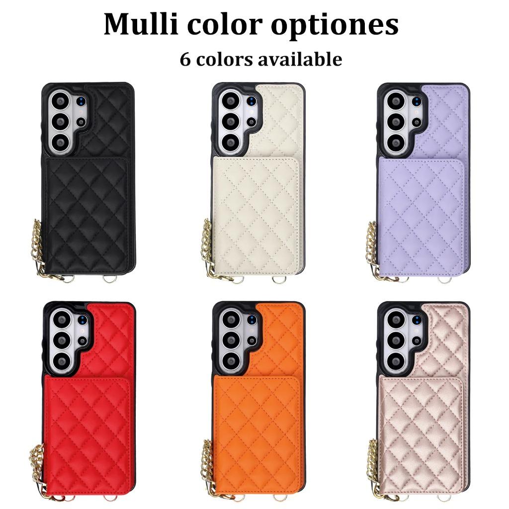 For MagSafe Magnetic Detachable Wallet Crossbody Phone Case For Samsung Galaxy S26 Ultra S25 Edge S24 S23 FE S22 Plus A57 A37