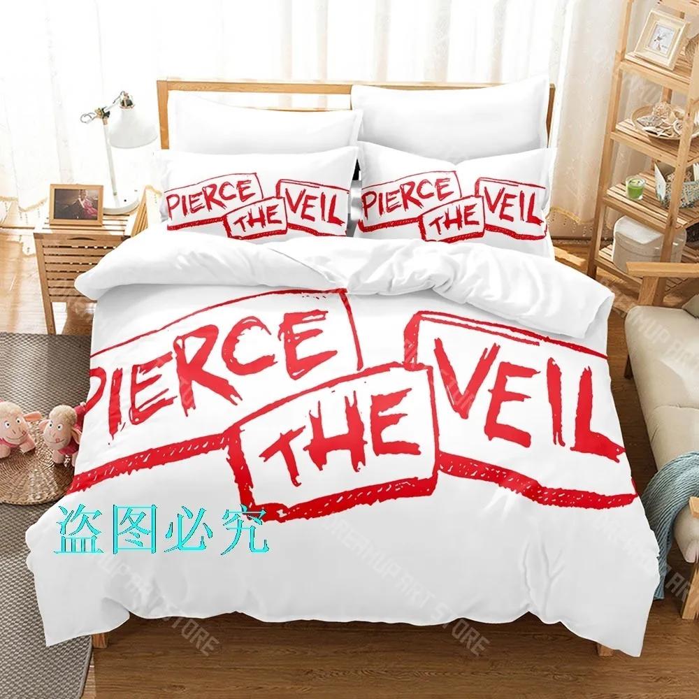 3D Print Pierce the Veil Bedding Set Single Twin Full Queen King Size Bed Set Adult Kid Bedroom Duvetcover Sets