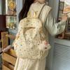 Schoolbag Korean ins wind star backpack female new high school student high value schoolbag large capacity travel commuter backpack