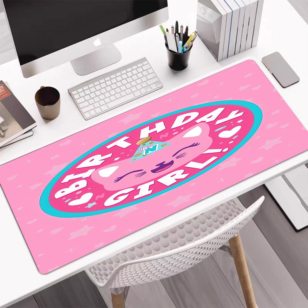 Like Nastya Theme Mouse Pad, Non Slip Rubber Base, Multifunctional Office & Home Decor, Perfect for Workspace Personalization.