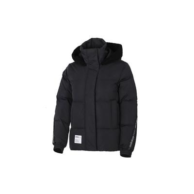 Neo Warm Hooded Down Jacket Women Outerwear Black EI4378