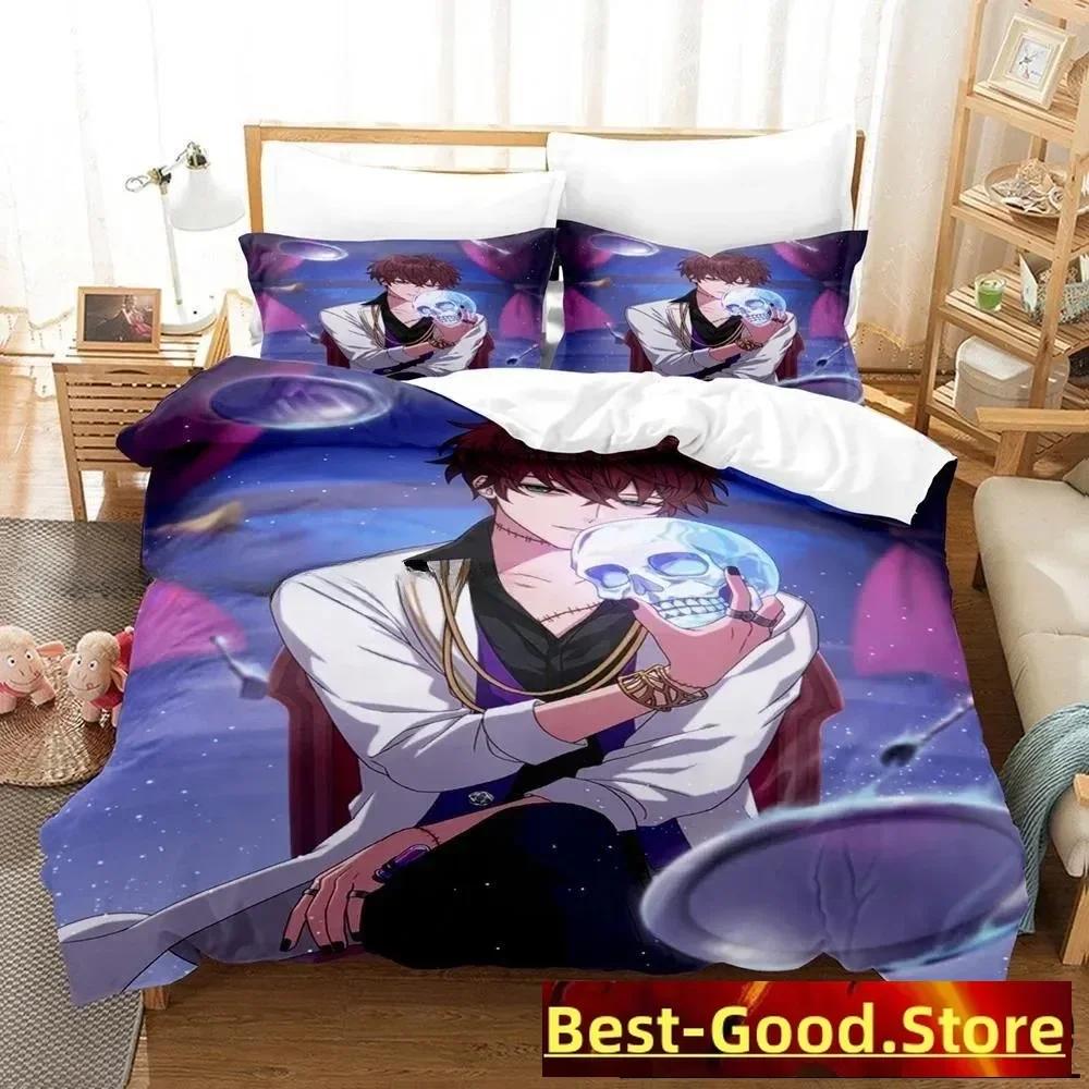 Comforter 3D Printing Anime Game Promise Of Wizard Bedding Set Single Twin Full Queen King Size Bed Set Adult Kid Bedroom S
