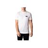 Emporio Armani SS23 Logo Stickerei Einfarbige Rundhals Kurzarm T-Shirt Herren Oberteile Weiß 6K1T72-1JUVZ-101