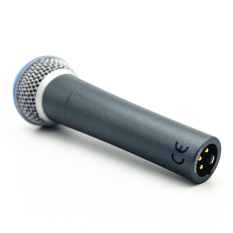 BETA58A Professional Wired Dynamic Microphone for Stage, Live Broadcast, and Karaoke