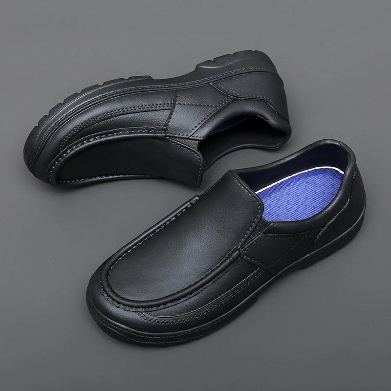 New Chef Shoes Non-slip Oil-resistant Wear-resistant Lightweight Men's Shoes Slip On Size 39-46