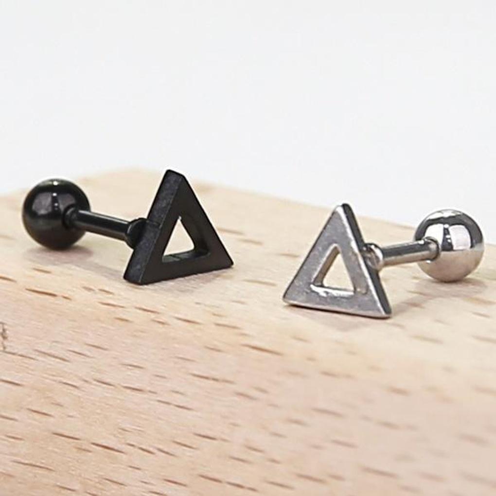 Women's Daily Pierced Triangle Piercing (Single)