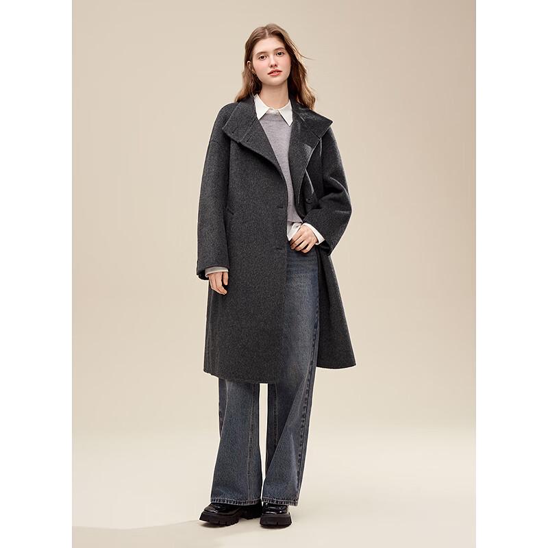 Betu Women's 2025 Winter 100% Merino Wool Coat