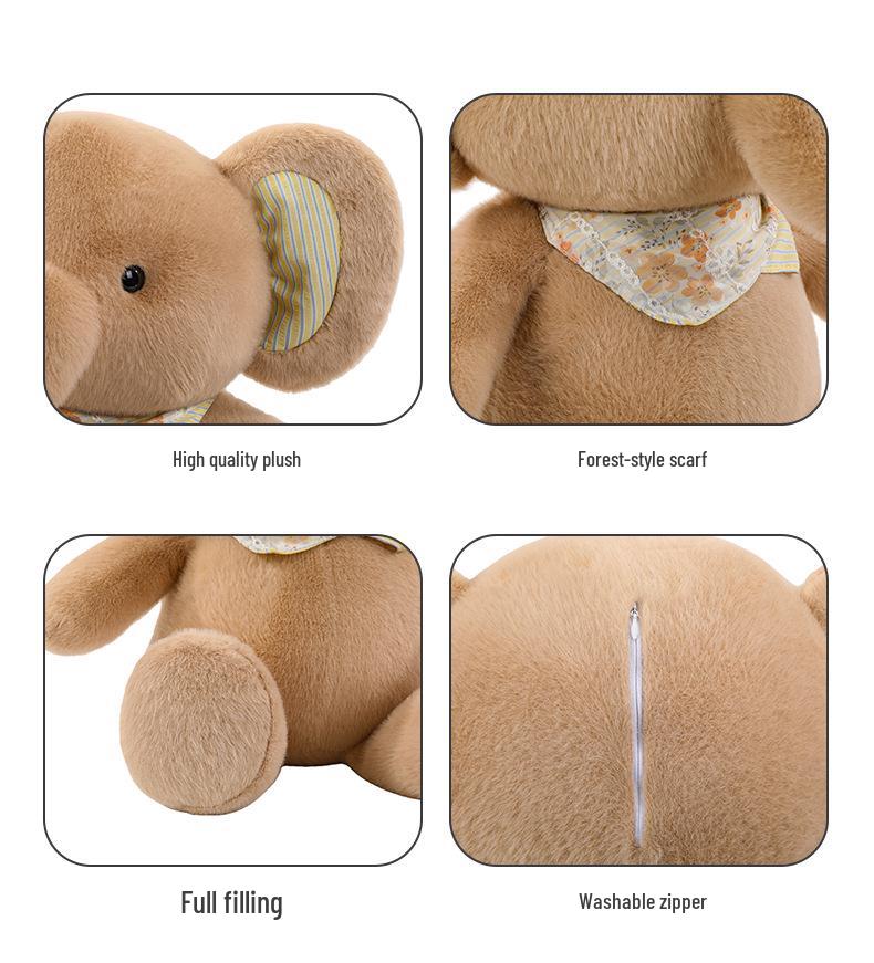Cross-Border Aroma Elephant Plush Toy: Soothing Large Cloth Doll Gift for Children