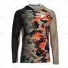Fishing Clothing Men's Long Sleeve Sunscreen UV Protection Top Breathable Quick Dry Jacket Summer Fishing Shirt