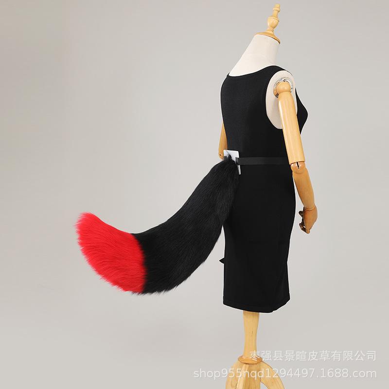 Varg, Räv, Katt och Hund Plysch Öron Huvudband & Hårklämma för Cosplay - Unisex Handgjort Accessoar