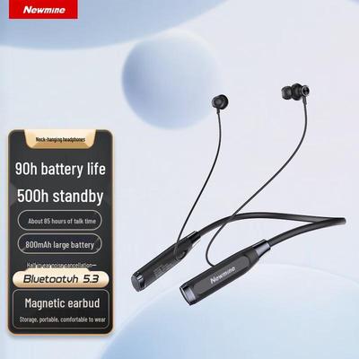 Newman GF01 Wireless Sports Neckband Bluetooth Earphones