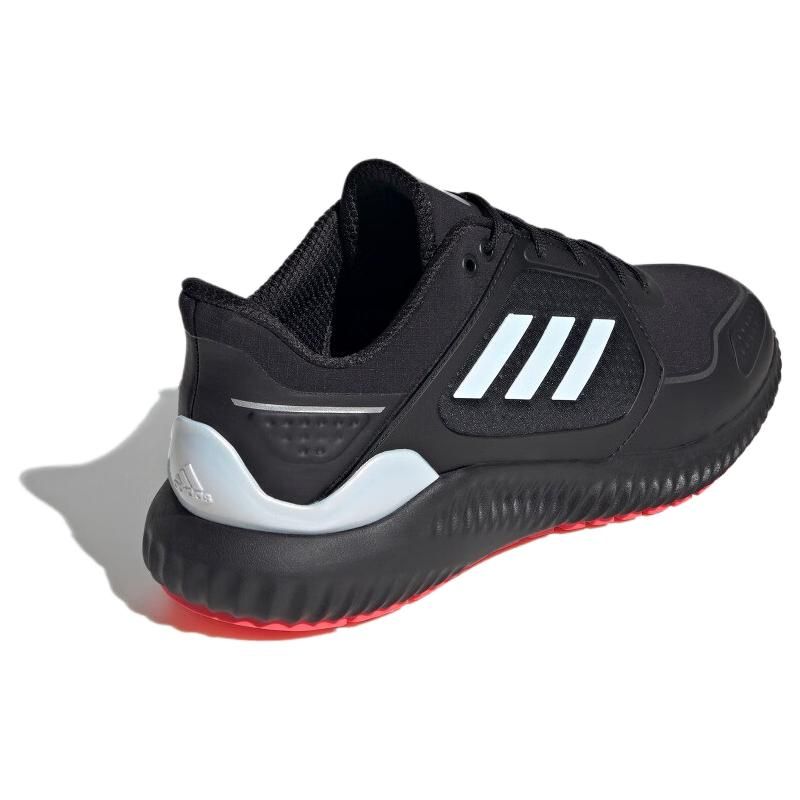 Adidas Climawarm Bounce Comfortable Versatile PU Fabric Shock Absorbing Durable Low Top Running Shoes Unisex Running Shoes Black White IF4312
