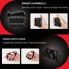 5pcs/set Hand Grip Strengthener Kit, Adjustable Hand Gripper, Forearm Strengthener, Stress Relief Hand Exercise Ball, Silicone Rings