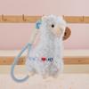 Cute Long-eared Rabbit Plush Pendant Cartoon Alpaca Doll Girl Bag Hanging Ornament Boutique Keychain