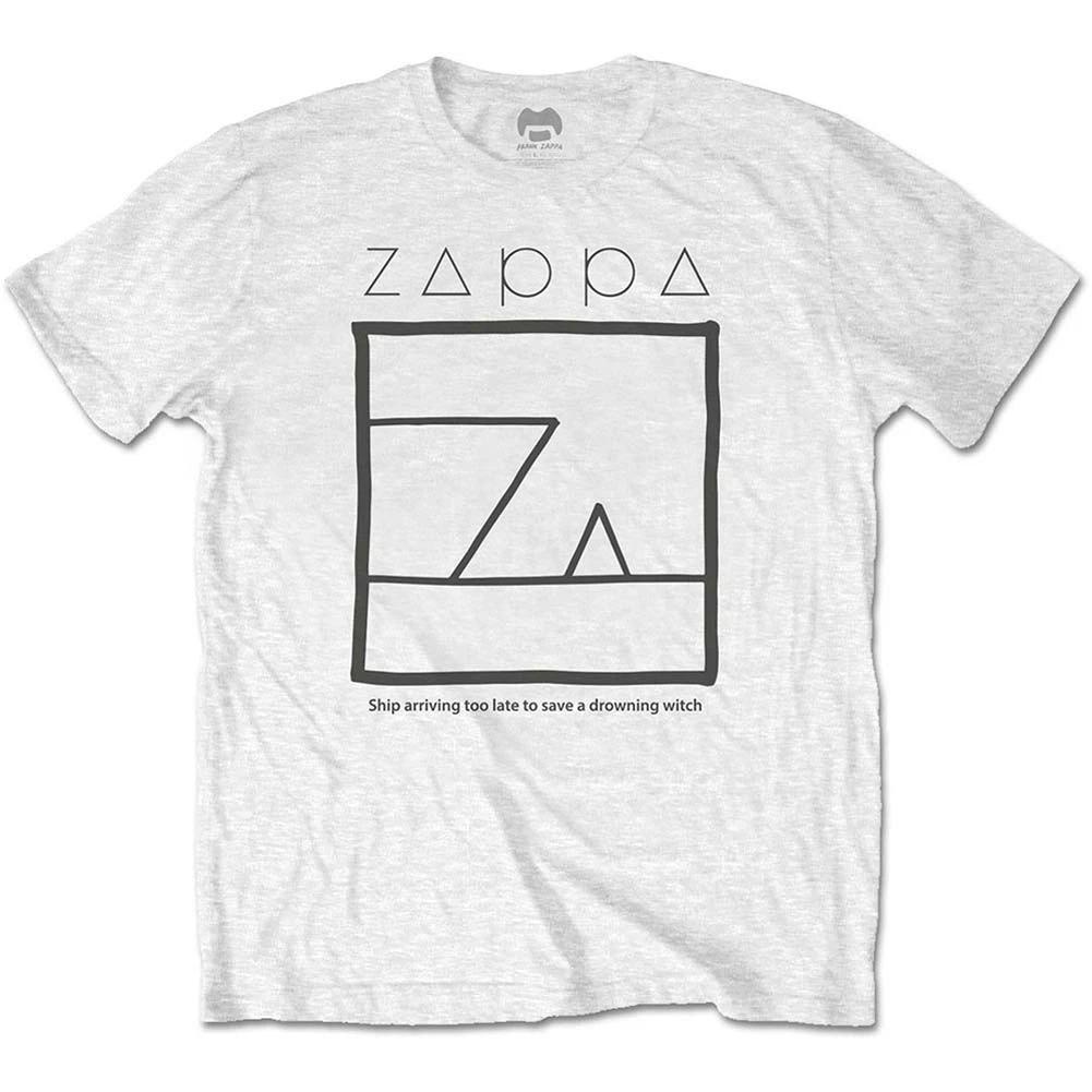 Men s Frank Zappa Drowning Witch Slim Fit T-shirt XX-Large White L