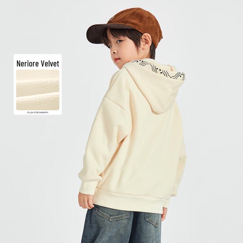 Duoduojia Boys  Lunar New Year Fleece Hoodie 110