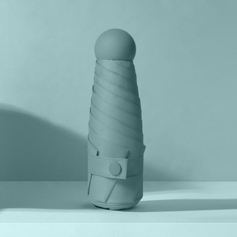 

Мини-зонт с фруктовым узором 9 цветов, ветрозащитный, анти-УФ-защитный, 5-складной, портативный, дорожный, дождевик, женский, детский, карманный зонт