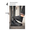 Mens High Top Martin Boots Fashion Versatile Non Slip Wear Resistant Work Boots