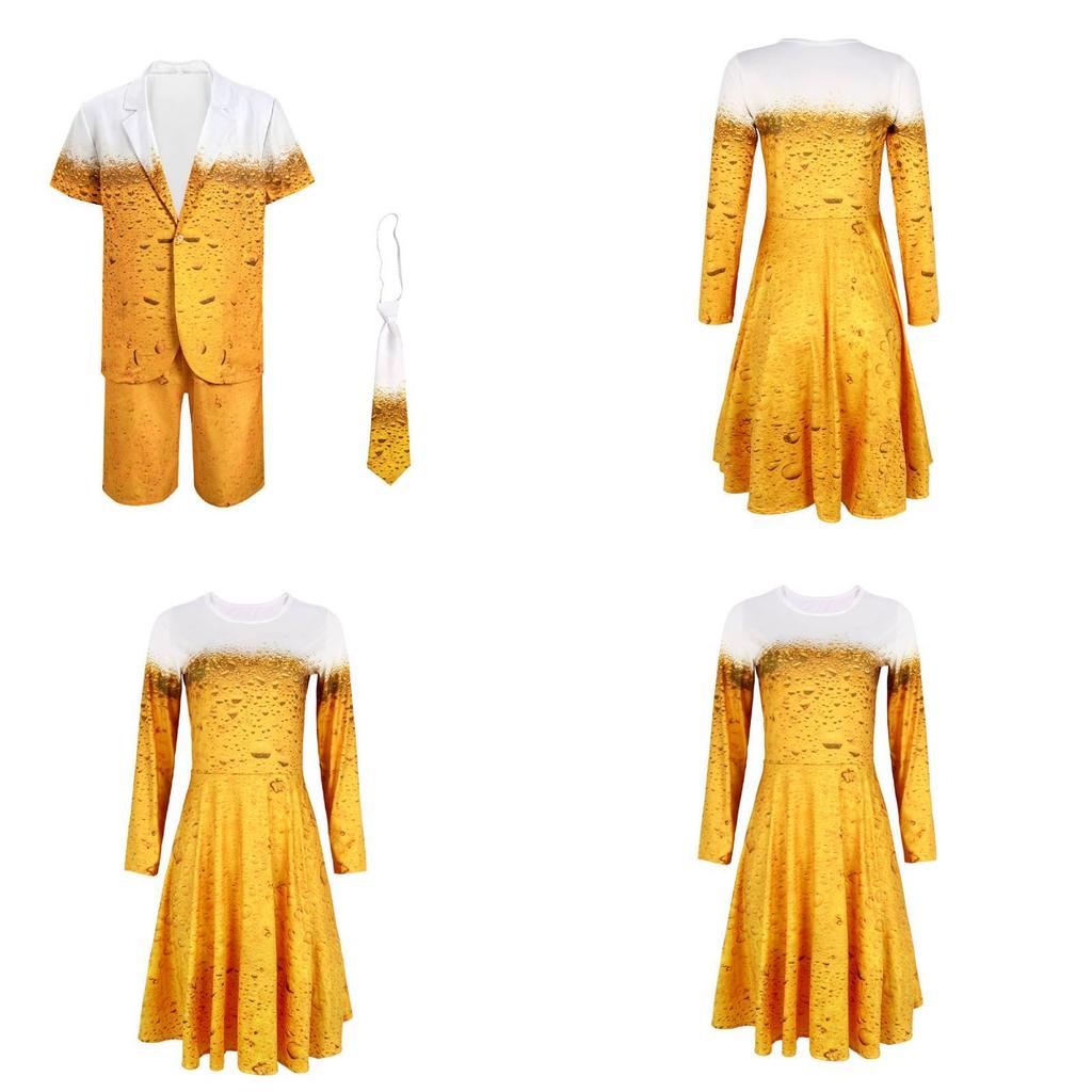 Oktoberfest Cosplay Costume For Men With Polyester Stage Wear For Halloween And Party Use