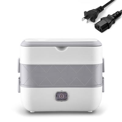 Electric Lunch Box Double Layer Insulated Food Heater for Dormitory Kitchen Office Travel Food Storage Container