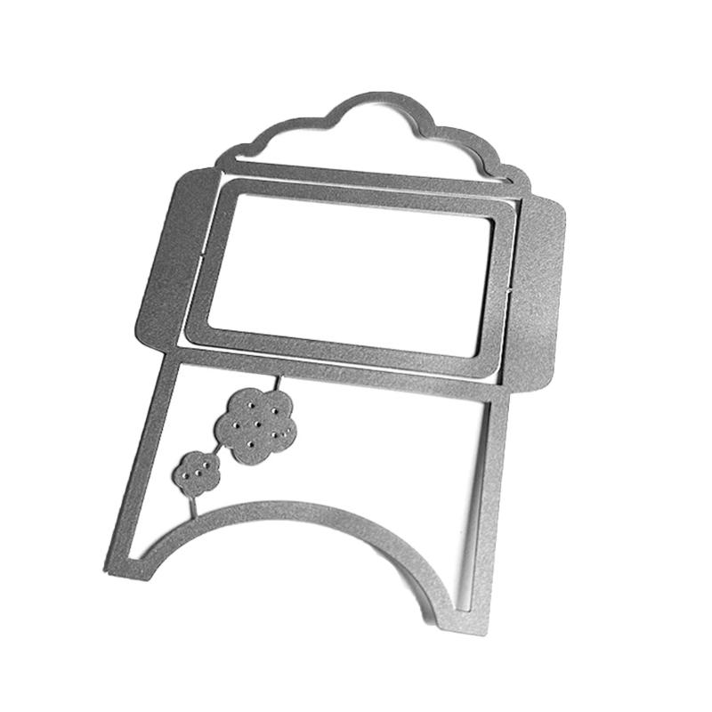 Metal Die Cuts Envelope Birthday Embossing Stencil Cutting Dies for Card Making Scrapbooking Paper Craft DIY Template