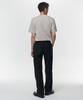 MUSINSA STANDARD Back Satin Officer Pants [Black]