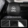 For Opel Car Seat Headrest Cover Seat Neck Pillow Protection Cushion Corsa Astra H G J Insignia Vectra Zafira Meriva