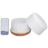Diffuser Humidifier Remote Control Night Light Wood Grain Aromatherapy Humidifier 500ml 100‑240V