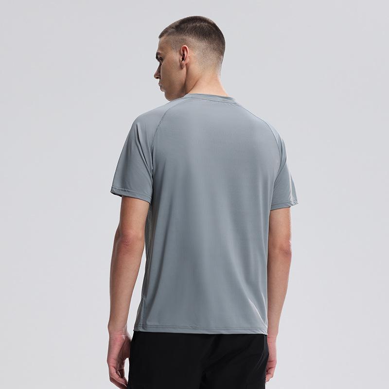 Herren Outdoor Sport Digitaldruck T-Shirt leicht atmungsaktiv feuchtigkeitsabsorbierend Herren Rundhals schnell trocknend Kurzarm