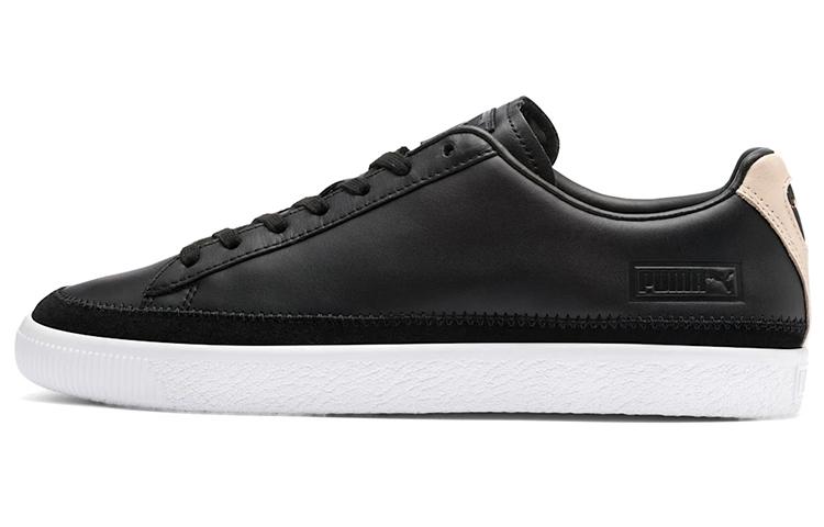 PUMA Basket Trim Block  Black Pink  Women s 369991-02 35.5
