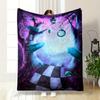 Fantasy Wonderland Throw Blanket Bedroom Blanket for Livingroom Couch Lunch Break Soft Throw for Friend's Festival Gift