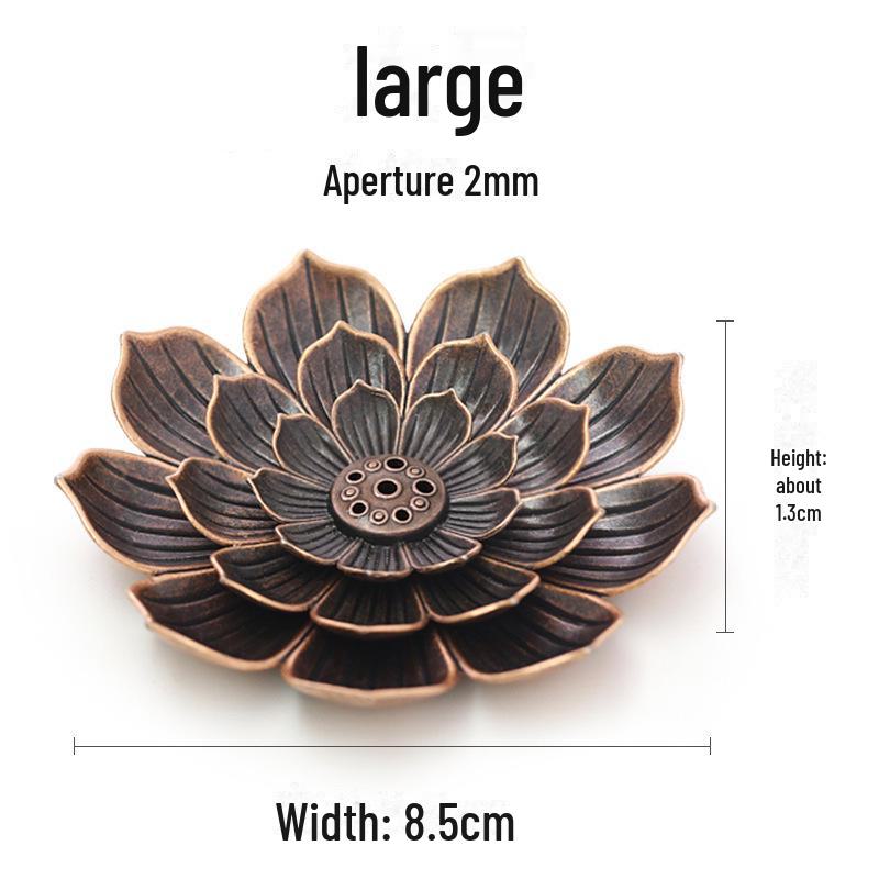 

Креативные украшения для курильницы и подставки для благовоний Zen Lotus Large Lotus Incense Tray