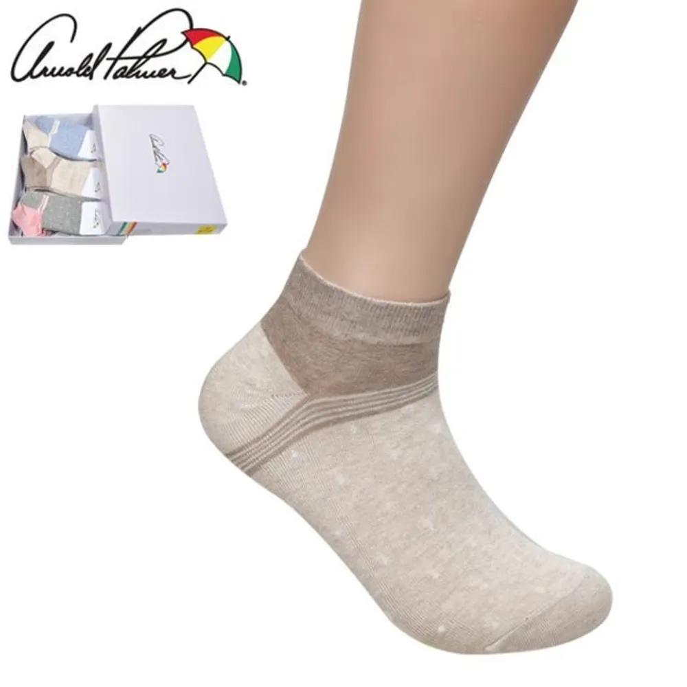 Arnold Palmer Ladies Ringle Dot Fashion Sneaker Socks 24cm