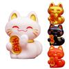 Maneki Neko Statue Cute Lucky Cat Figures Fortune Decor Animal Cat Characters Collectible Figurine For Cake Toppers Plant