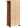 LED Sideboard Reclaimed Wood Look 41 x 37 x 100 cm Engineered Wood