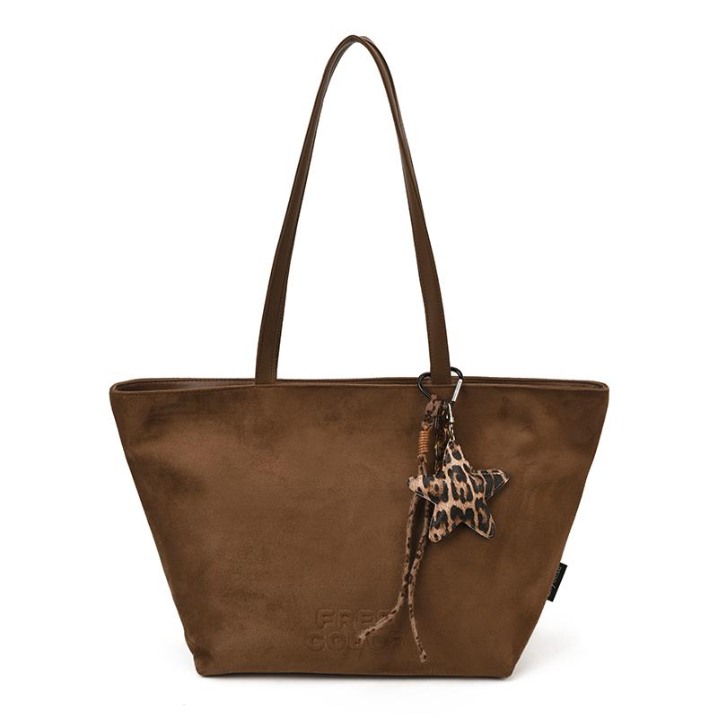 Vintage Shoulder Bag Women's Large Capacity Commuter Tote Bag