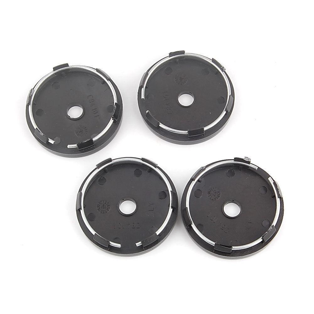 4 Adet 60mm Jant Göbek Kapakları Jant Göbek Kapakları Yedek 55mm Bijon Aralığı