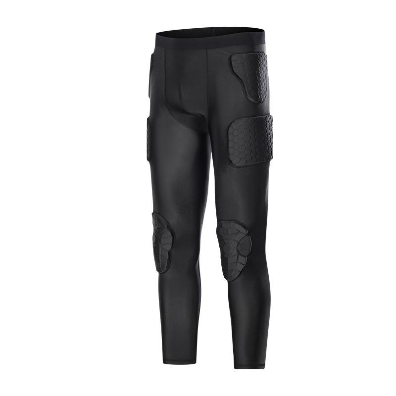 Anti-collision Long-sleeved Football Goalkeeper Suit, Football Suit, Ski Hip Protection, Chest Protection, Basketball Sports Training Suit.