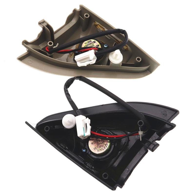 Compatible with Geely Vision SC7: Front Door Speaker & Rear Shelf Subwoofer.