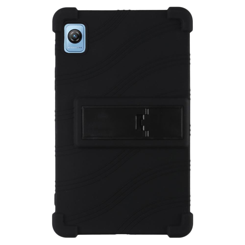 

Силиконовый чехол для планшета Blackview Tab 60, устойчивая к царапинам задняя крышка с поликарбонатной подставкой Black