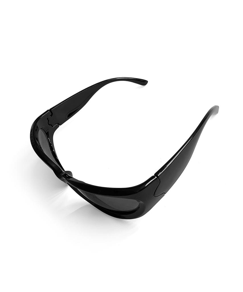 MAISON MASTER Millennium Goggles Sunglasses Black