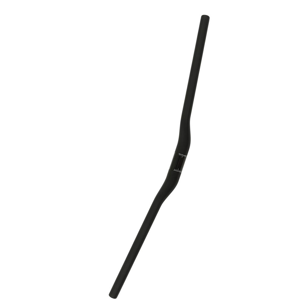 Bicycle Riser Handlebar Matt Black 3K Carbon Fiber Integrated Light Weight Bicycle Flat Bar for Bike Mountain Bike