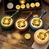 Wedding Invitations Cards Sealing Wax Stamps Set Solid Wood Vintage Wax Seal Stamp Heating Stove Kit Envelopes Gift Packing
